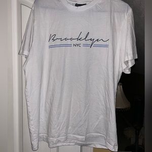 Men’s White Tshirt- size XL
